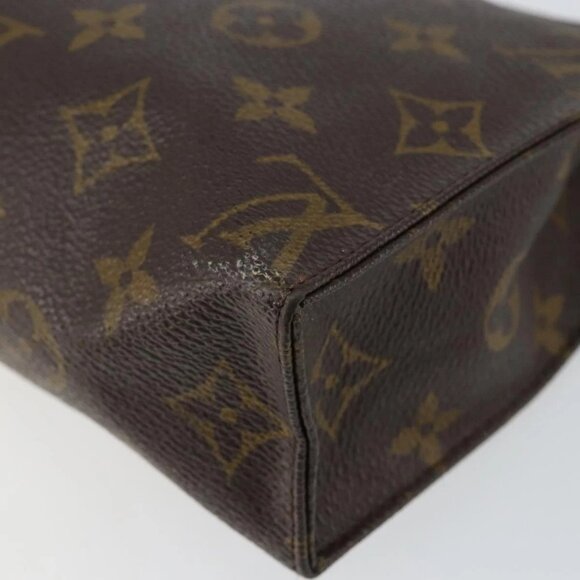 LOUIS VUITTON Monogram Posh Toilette 19 Pouch LV Auth - Picture 10 of 16